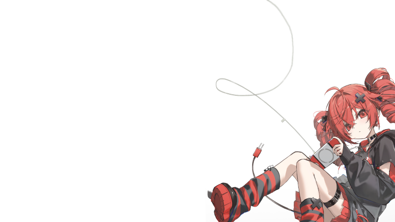 VOCALOID（语音合成软件） · 短发 · 纯色背景 1920x1080 #2129px