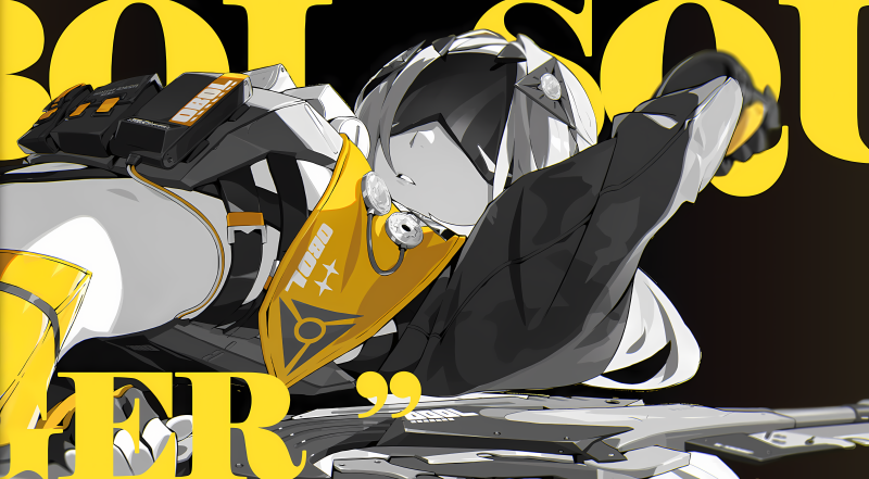 动漫 · 动漫女孩 · 金发 7508x4140 #gw2v17