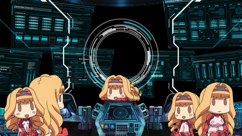 动漫 · 动漫女孩 · Q版 1920x1080 #lyk8d2
