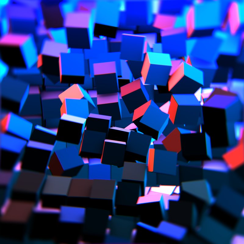 多彩 · CGI（计算机生成图像） · 景深 3000x3000 #po7l7p
