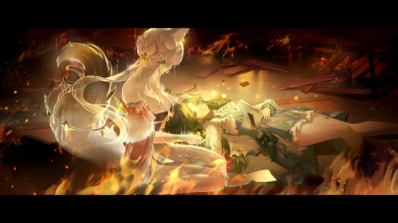 狐娘 · 放大增强 · 游戏角色 7680x4320 #pogp83