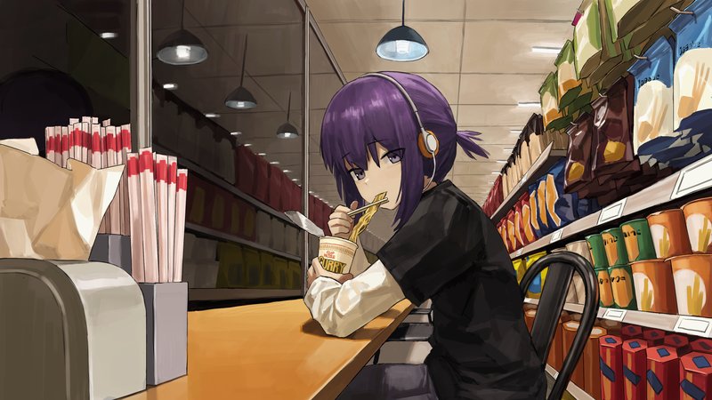 动漫女孩 · 短发 · 倒影 3840x2160 #zp5j2v