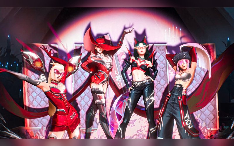英雄联盟 · 阿卡丽（英雄联盟） · 阿狸（英雄联盟） 1280x800 #zpvlxw